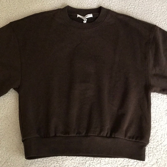 Frame balloon sleeve sweatshirt S New - Picture 6 of 16
